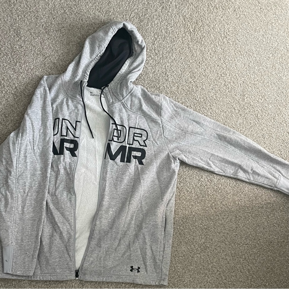 Under Armour Gray Hoodie  - like new without flaws